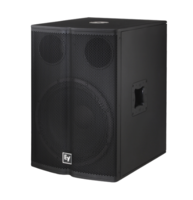 500 WATTS, 18-INCH SUBWOOFER, EVS-18S WOOFER, BACKBONE GRILLE, INTEGRATED TOP POLE MOUNT / BLACK