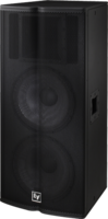 1000 WATTS, DUAL 15&quot; 2-WAY SPEAKER, PASSIVE, 60&#176; X 40&#176; HORN PATTERN, SMX2151 WOOFERS / BLACK