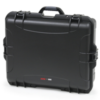 GU-2217-08-WPDV BLACK WATERPROOF INJECTION MOLDED CASE WITH INTERNAL DIVIDER SYSTEM, INTERIOR DIMS 22" X 17" X 8.2"