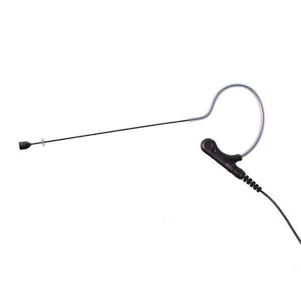 HSD-SLIMLINE+ SE-BLACK-T4 SINGLE-EAR HEADSET MICROPHONE W/DETACHABLE CABLE SHURE