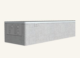 ACV-2100BL ACENDO VIBE CONFERENCING SOUND BAR (BLK), FEATURING SOUND BY JBL, INTEGRATED JBL SPEAKERS, FAR-FIELD