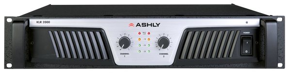 KLR-2000 2CH POWER AMPLIFIER 1000W @ 2, 600W @ 4, 350W @ 8 OHMS, 2RU