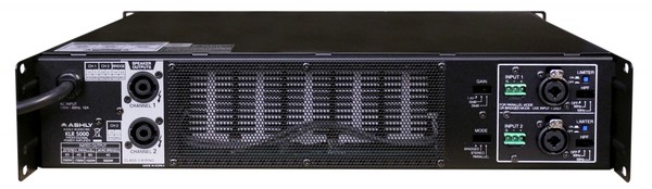 KLR-5000 POWER AMPLIFIER 2 X (2500W @ 2) (1700W @ 4) (1000W @ 8 OHMS)