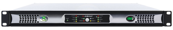 NX1502 2 CHANNEL POWER AMPLIFIER 2 X 150 WATTS @ 2,4, & 8 OHMS / 2 X 150 WATTS @ 25, 70, 100 VOLTS