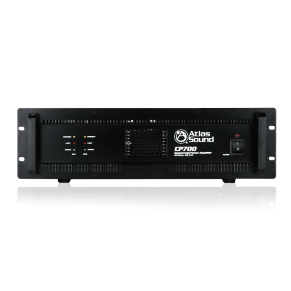 CP700 2CH 700W POWER AMPLIFIER / 350W X2 @ 70V, 400W X2 @ 4OHM, 240W X2 @ 8OHM / 3 RU