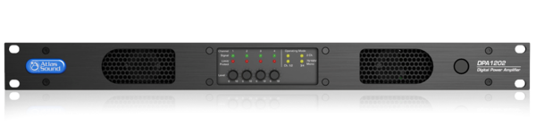 DPA1202 2CH/3CH/4CH 1200W NETWORKABLE POWER AMPLIFIER WITH DSP -70V, 100V, 4O & 8O OPTIONS