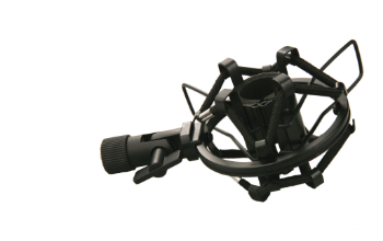 SMT25 CLIP, MIC, SHKMOUNT WITH NYLON SHK CORD,