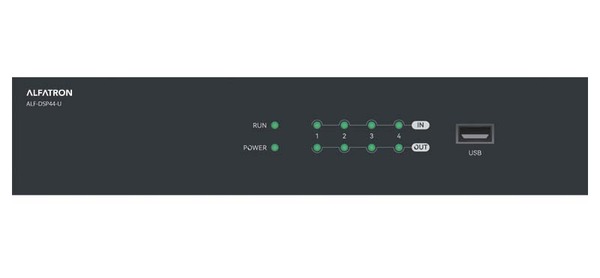 ALF-DSP44-U 4 IN / 4 OUT AUDIO DIGITAL SIGNAL PROCESSOR WITH ADVANCED AUDIO PROCESSING CAPABILITIES