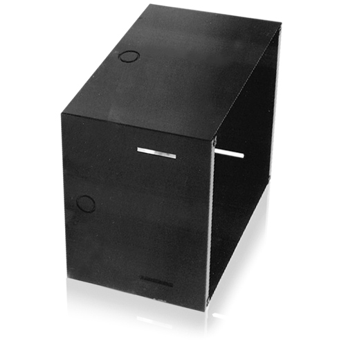 198-8-8 EXTRA DEEP RECTANGULAR ENCLOSURE FOR 8" LOUDSPEAKERS