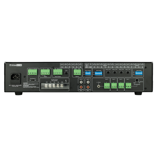 AA240G 6-INPUT 240W MIXER AMPLIFIER W/GLOBAL POWER SUPPLY  25V, 70V, 100V, 8OHM / INCLUDES RACK KIT