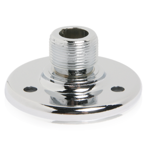 AD-12B SURFACE MOUNT MALE MIC FLANGE 5/8"-27 THREAD