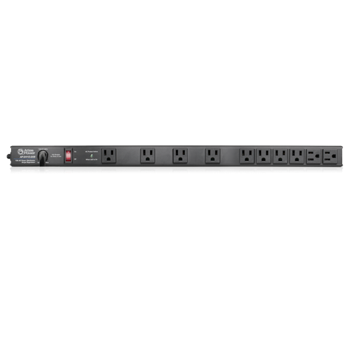 AP-2410-20S 20A - 24", 10 OUTLET VERTICAL POWER STRIP (10 AVAILABLE 20A OUTLETS)
