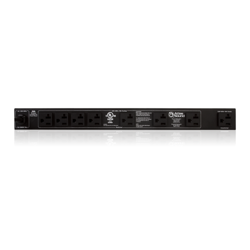 AP-S20 20A RACKMOUNT POWER CONDITIONER & DISTRIBUTION UNIT WITH 9 TOTAL OUTLETS - 1 FRONT, 8 REAR