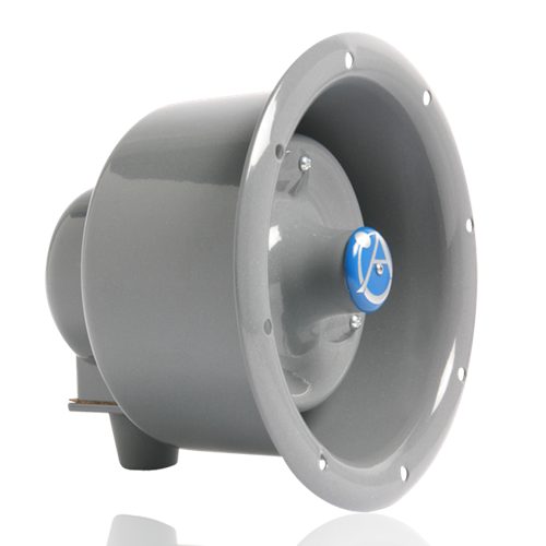 APF-15TUC FLANGED EMERGENCY SIGNALING HORN LOUDSPEAKER WITH 25V/70.7V-15W TRANSFORMER AND CAPACITOR FOR LINE