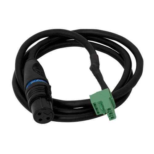 AS2PHX-1M-XLR XLR TO PHOENIX STYLE CONNECTOR(1 METER W/ 5.5MM PHOENIX CONNECTOR FOR USE WITH AA SERIES AMPLIFIERS)