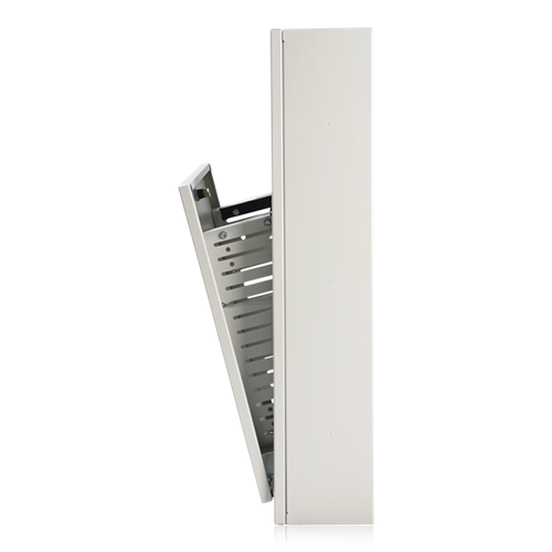 AWR3W-HR 3RU TILT OUT HALF RACK WALL CABINET FOR IN-WALL OR SURFACE MOUNT/ NEUTRAL GRAY COLOR