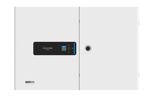 AZMP8-DW ATMOSPHERE 8-ZONE SIGNAL PROCESSOR W/ 1200-WATT AMPLIFIER AND DANTE,ALL-IN-ONE WALL MOUNT CABINET