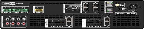 AZMP8-D ATMOSPHERE 8-ZONE AUDIO PROCESSOR DANTE