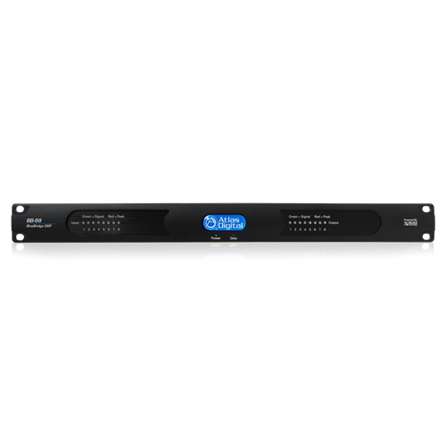 BB-88 BLUEBRIDGE 8 INPUT X 8 OUTPUT DSP NETWORKABLE AUDIO PROCESSOR