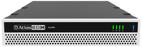 CLA404 4CH 400W MULTI IMPEDANCE POWER SHARE AMPLIFIER, 2O 4O 8O 25V 70V & 100V OPTION PER CHANNEL, 1/2RU