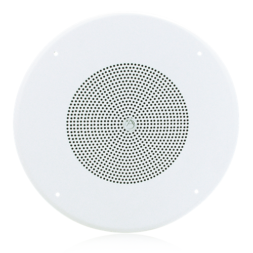 DD87W-HC 8” COAXIAL LOUDSPEAKER WITH 70V 8W TRANSFORMER & 62-8 WHITE BAFFLE WITH HYFIDROPHOBIC TREATMENT