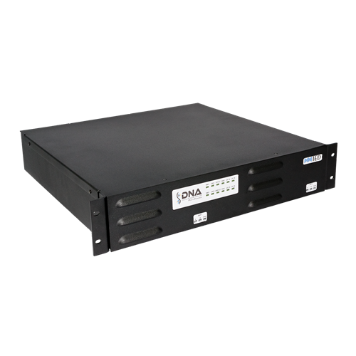 DNA2404CL DIGITAL NETWORK 4CH POWER AMPLIFIER WITH COBRANET® INTERFACE, 600W/CH., 70V (120VAC)
