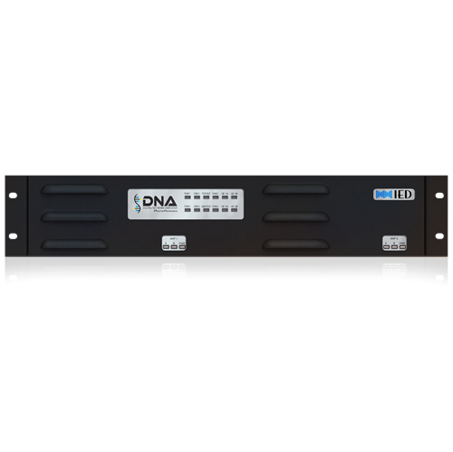 DNA2404DL DNA2404DL SERIES UL-1711 LISTED 70.7-VOLT 4-CHANNEL AMPLIFIER WITH DANTE™ NETWORK AUDIO