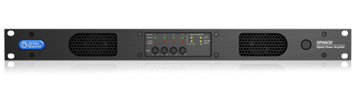 DPA602 2CH/4CH 600W NETWORKABLE POWER AMPLIFIER WITH DSP, 2 X 300W @70V, 4 X 150W @ 4OHM / 1RU