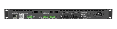DPA602 2CH/4CH 600W NETWORKABLE POWER AMPLIFIER WITH DSP, 2 X 300W @70V, 4 X 150W @ 4OHM / 1RU