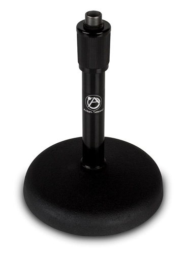 DS7E ADJUSTABLE HEIGHT DESKTOP MIC STAND 8-13" EBONY FINISH (BLACK)