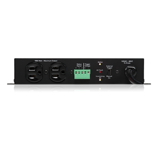 ECM-15SH 15A AC POWER CONDITIONER AND SPIKE SUPPRESSOR (SINGLE HOUSING)