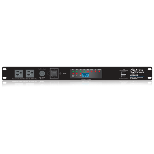 ECS-204 20A POWER CONDITIONER & SEQUENCER