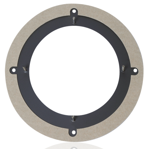 FAMT-6 ADAPTOR FOR CONVERTING 6" SPEAKER HOLE PATTERN DEVICES TO ALLOW USE WITH PRODUCTS REQUIRING 8"