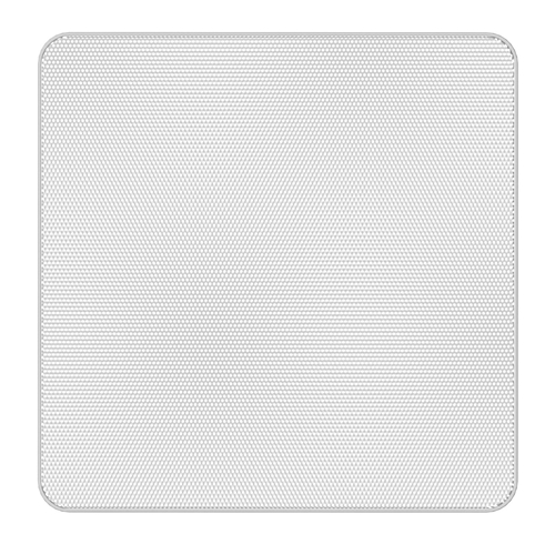 FAP33T-WEGS FAP33TW 3" FULL RANGE 70V/8OHM CEILING SPEAKER W/WHITE SQUARE EDGELESS GRILLE (PRICE EA-SOLD IN PR)