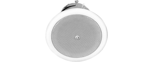 FAP42TEN EN54-24 CERTIFIED 4" COAXIAL IN-CEILING SPEAKER W/ 16-WATT 70/100V TRANSFORMER/PORTED ENCLOSURE