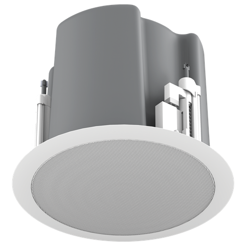 FAP63TUC-W 6.5" COAXIAL IN-CEILING SPEAKER WITH 32-WATT 70V/100V TRANSFORMER, PORTED ENCLOSURE, AND SAFETY