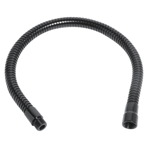 GN-13E 13" FLEXIBLE GOOSENECK EBONY BLACK , ATTACH TO ANY MIC STAND OR ADAPTER WITH 5/8"-27 TREADS