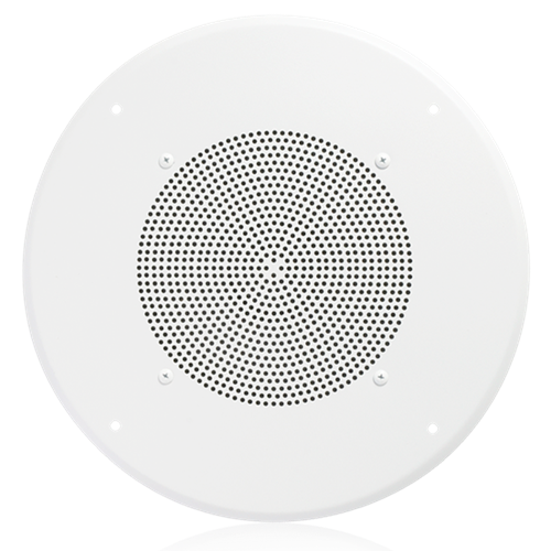 HD72W-USA 8" LOUDSPEAKER ASSEMBLY WITH 25V/70.7V-4W TRANSFORMER AND 62-8 BAFFLE BAA COMPLIANT