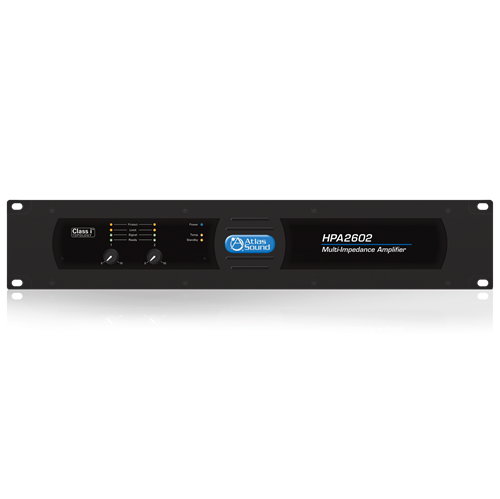 HPA2602 2CH 1300W X 2 HPA SERIES POWER AMPLIFIER   3200W, 2 1300W @ 70V