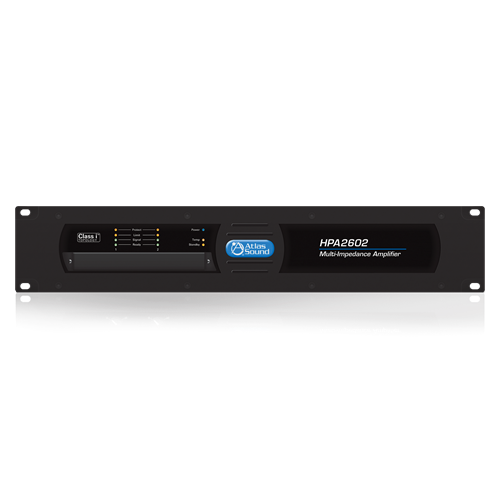 HPA2602 2CH 1300W X 2 HPA SERIES POWER AMPLIFIER   3200W, 2 1300W @ 70V