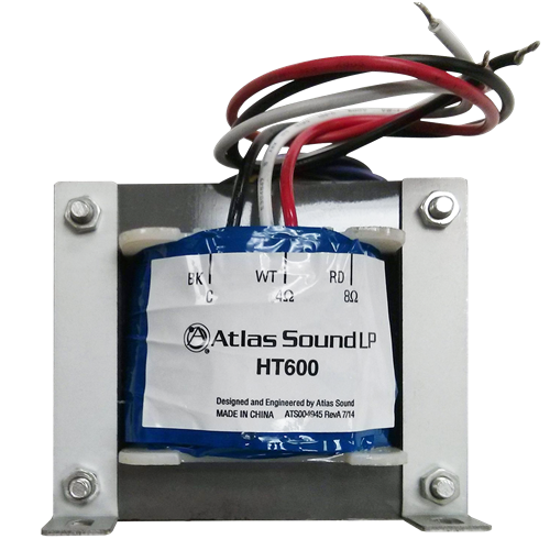 HT600 600-WATT 70.7V LINE TRANSFORMER - HIGH QUALITY MATCHING TRANSFORMER WITH ONLY 2DB INSERTION LOSS