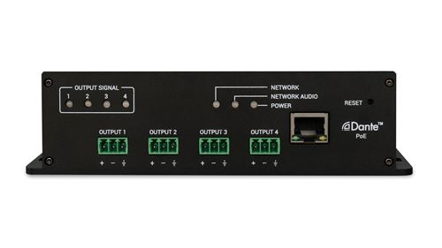 IED1544AIO-D 4-CHANNEL ANALOG TO DANTE™ INPUT/OUTPUT MODULE