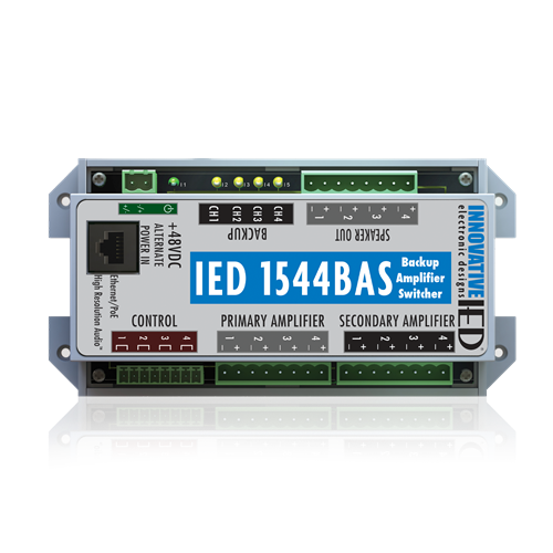 IED1544BAS GLOBALCOM® BACK-UP AMP SWITCH 4CH X 4CH