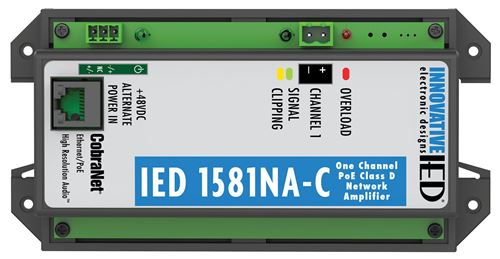 IED1581NA-C AMPLIFIER SINGLE CH 8W IP COBRANET