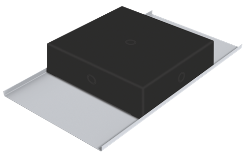 IP-STBE TILE BRIDGE FOR USE WITH IP-SM AND ENCLOSURE
