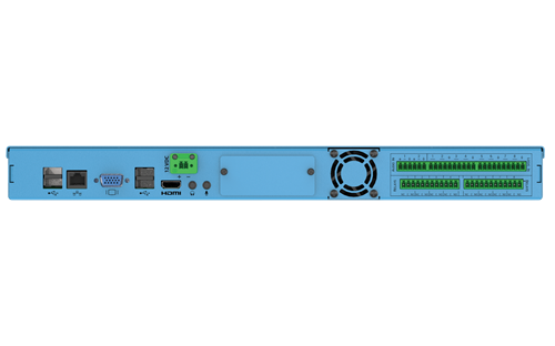 IP100-CS GLOBALCOM LAYER 3 IP AUDIO CONTROLLER WITH GCK SOFTWARE, 8 X 8 LOGIC/RELAY IO WITH 2 HR SUPPORT