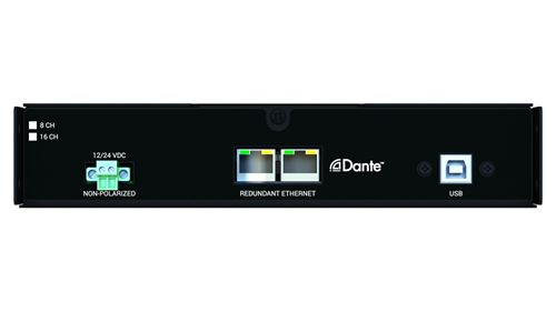 IPUSBD-16 DANTE™ 16 X 16 USB INPUT/OUTPUT NETWORK AUDIO DEVICE