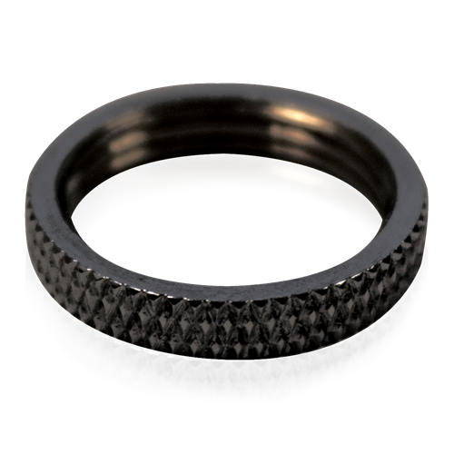 LR58E-25 5/8" LOCK RING FOR ATLAS MIC STANDS - EBONY (25 PIECE)