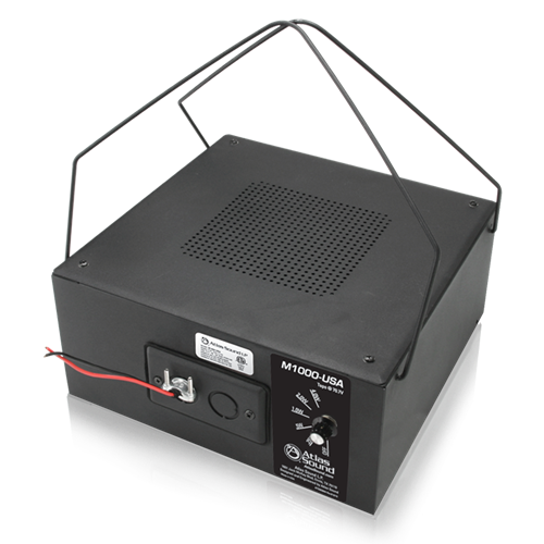 M1000-USA 8" DUAL CONE SOUND MASKING SPEAKER WITH 70.7V-4W TRANSFORMER AND ENCLOSURE MEETS BUY AMERICA ACT