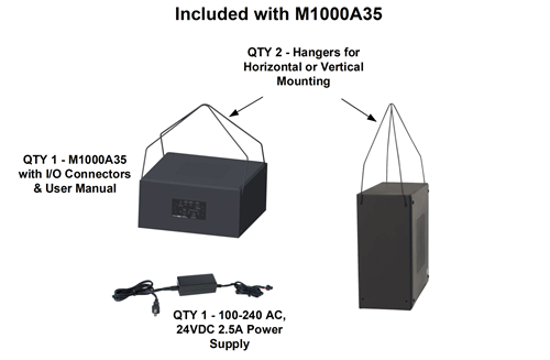 M1000A35 8" POWERED / ACTIVE SOUND MASKING SPEAKER